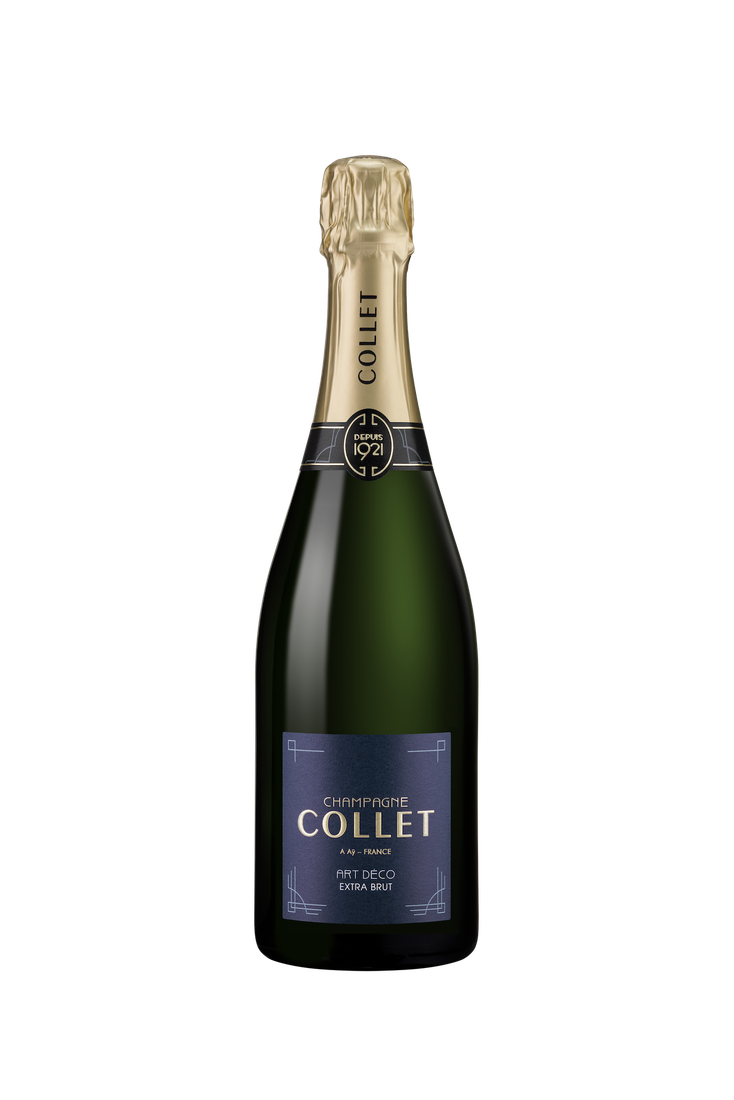 Champagne Collet Art Déco Extra Brut palack